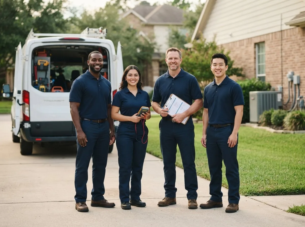 Certified HVAC technician near Crescent, OK